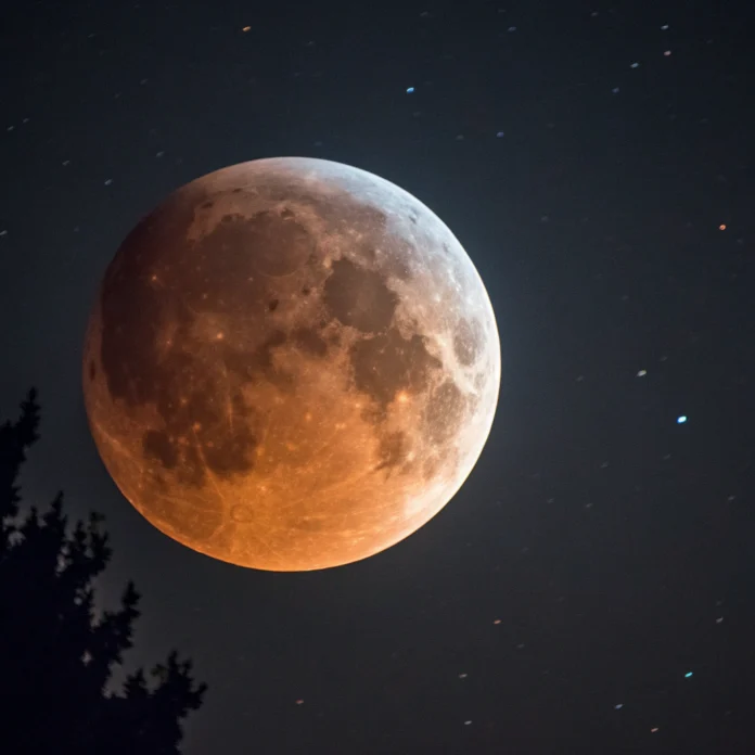 лунное затмение и полнолуние