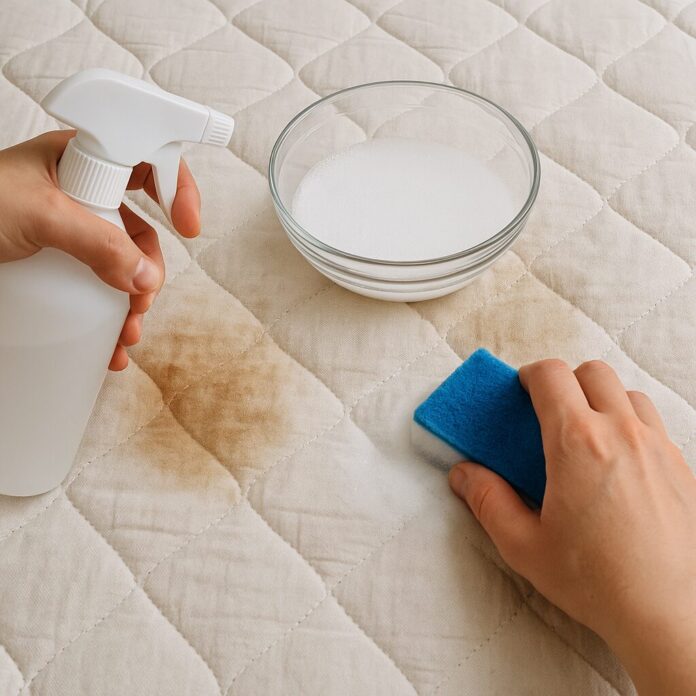 Как вывести пятна на матрасе? Домашний способ, который не оставит и следа