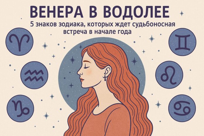 Венера в Водолее: 5 знаков зодиака, которых ждет судьбоносная встреча в начале года